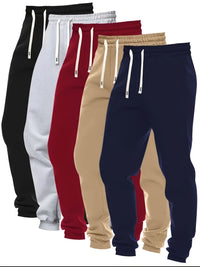 Black + Gray + Jujube Red + Khaki + Navy Blue