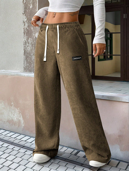 Women's Khaki Pants - product view 4