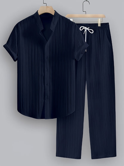 Men's Two-Piece Outfit Set - Short Sleeve 013925