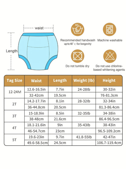 Boys' Potty Training Pants - 10-Pack Absorbent