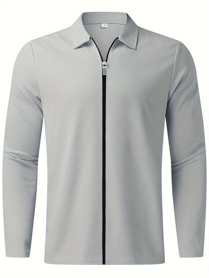 Men's Autumn And Winter Jackets, Slim Fit Cardigans with Collars, Men's Jackets, Casual Style, Suitable for Outdoor Travel