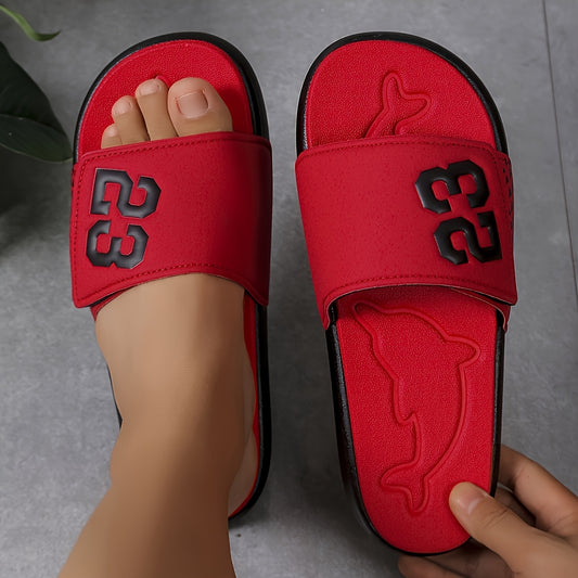 Summer Men's Outdoor Leisure Sports Sandals, Suitable for Both Indoor And Outdoor Use, Walking, 23, Trendy And Fashionable, Basketball