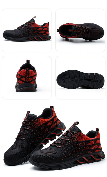 Men's Work & Safety Shoes - Breathable Mesh Lightweight for Everyday Wear 872293