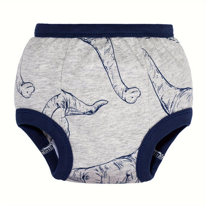 6-Pack Toddler Potty Training Pants, 100% Cotton Soft and Absorbent Training Underwear for Boys, Ages 12 Months to 5 Years