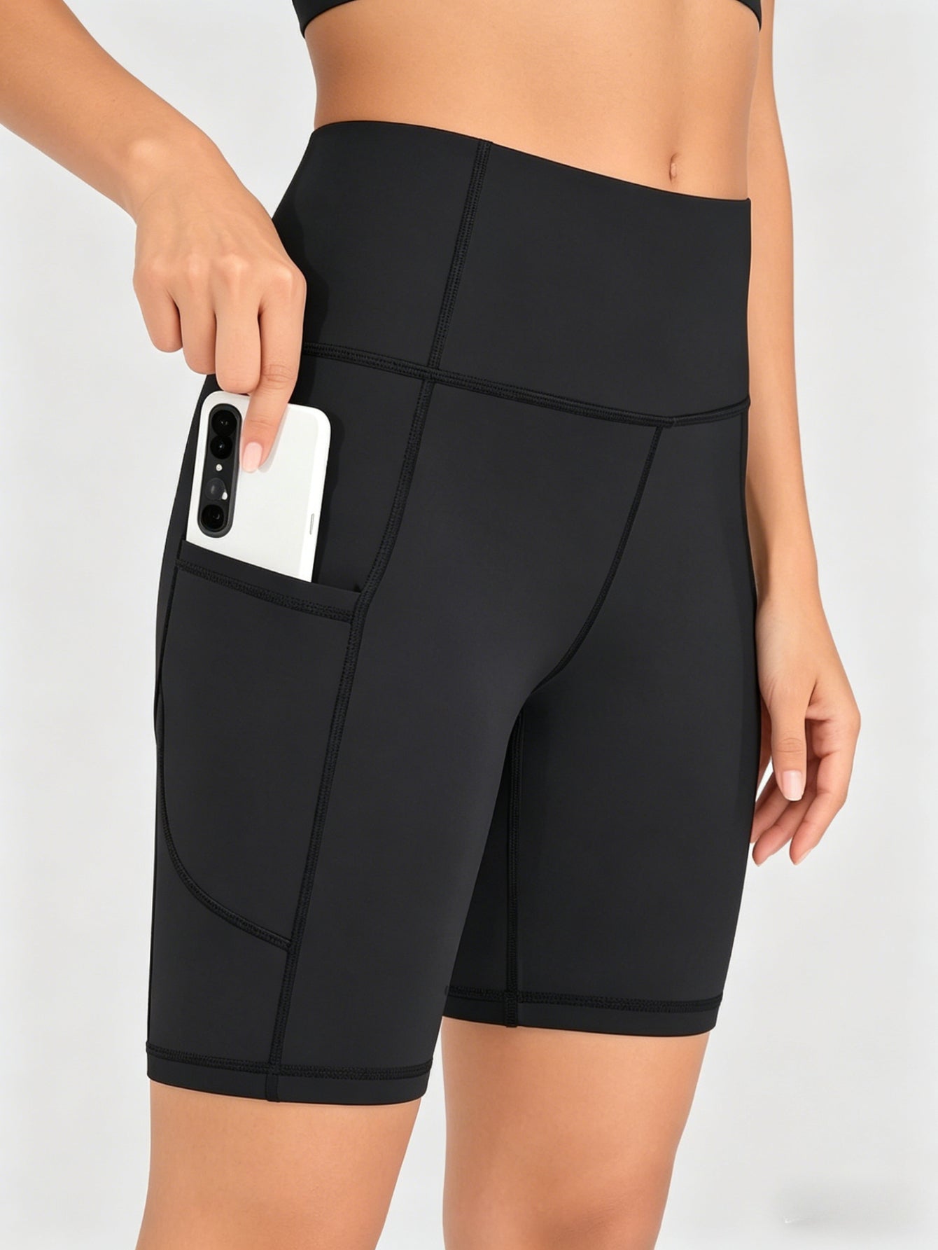 Women's Mixed colors Slim-Fit Shorts - product view 9