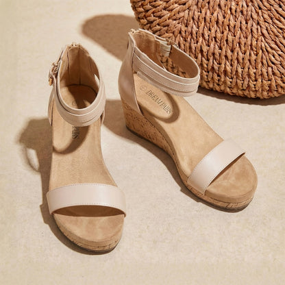Women's Platform Sandals – Cushioned Comfort Platform Sole for Outdoor & Travel