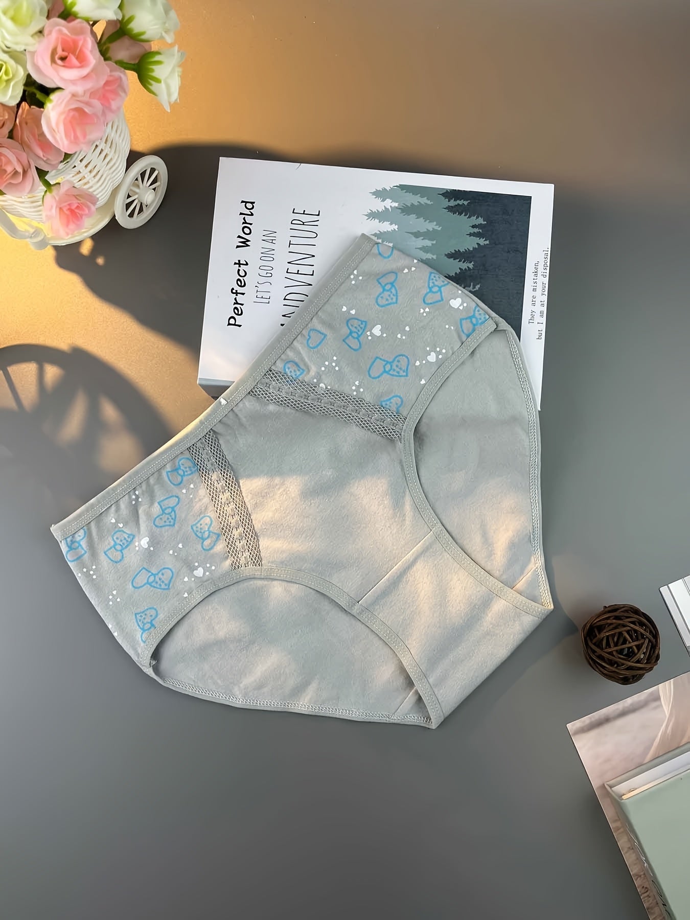 Women's Mixed colors Printed Underwear - product view 3