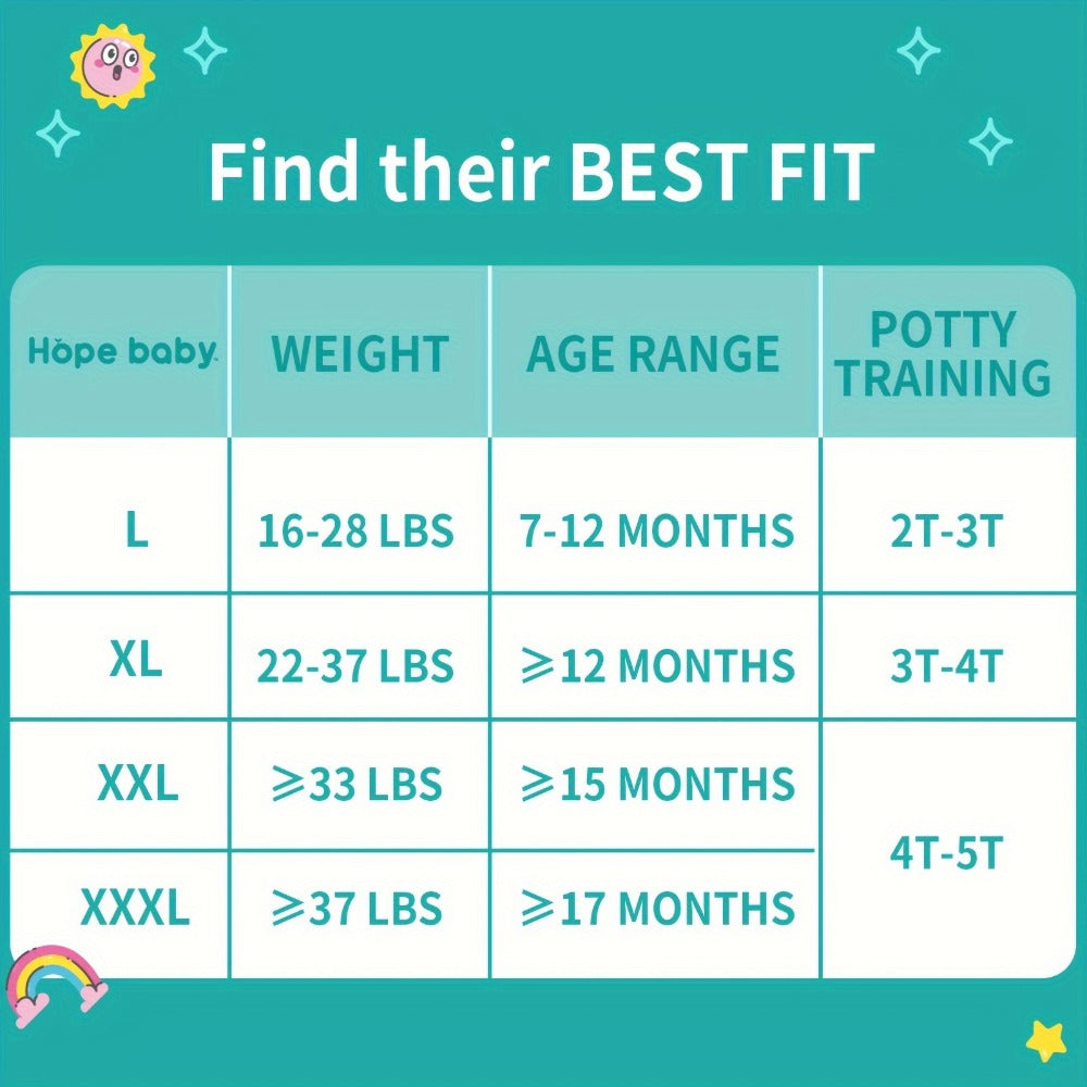 Baby Pull-Up Diapers - 64-68 Count