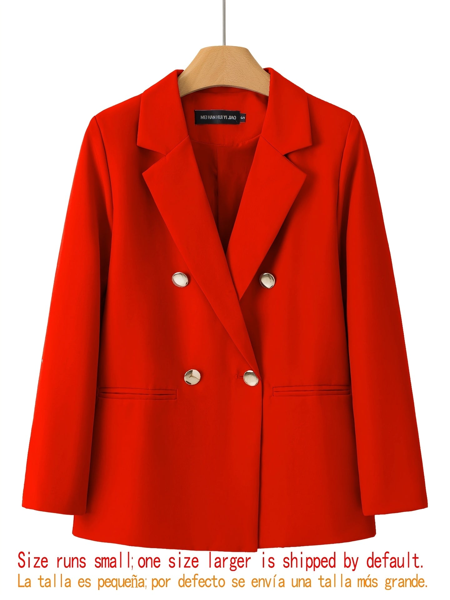 2026 Spring/Autumn Women'S Double-Breasted Blazer