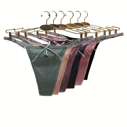 18pcs/ Pack Randomly Assorted Ladies Thongs Panty