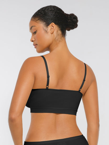 Plus Size Seamless Bra for Women Push-Up Breathable Back Control Bra