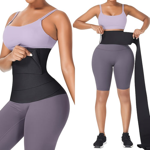 High Elasticity Women'S Waist Trainer | Tummy Control Belt, Fabric, Pull-on Closure, Medium Control Level, Brand: FEELINGIRL