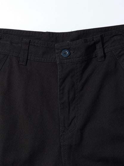 Men'S Pure Washed Outdoor Multi-Pocket Tooling Shorts Suitable for Daily Hunting, Fishing, Mountaineering, Camping And Other Outdoor Leisure Activities