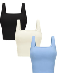 Black beige, white and light blue