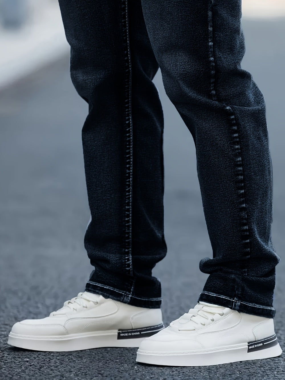 Men's Slim Fit Jeans - Classic Wash Clean Finish Travel 172325