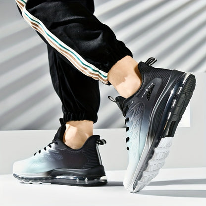 Men's Running Shoes - Breathable Comfort & Cushioned Support