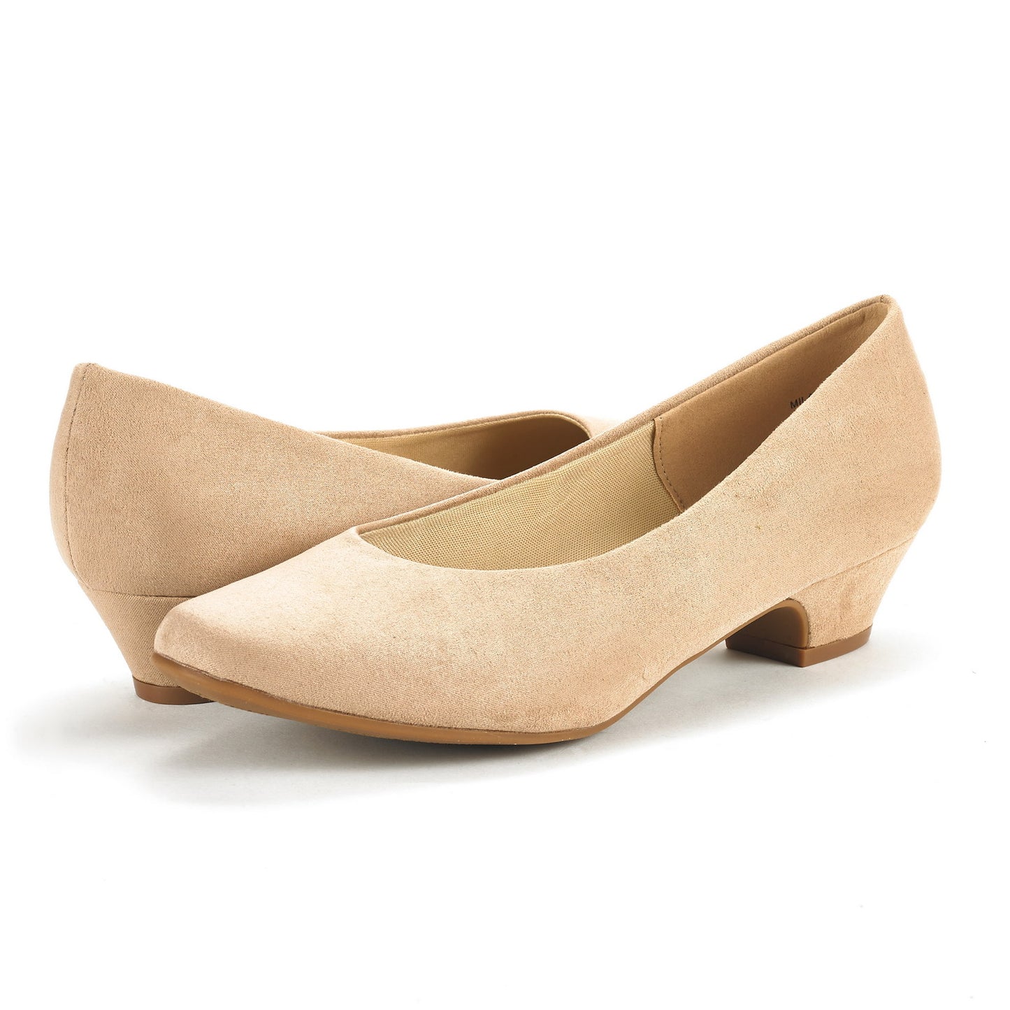 Women's Low Casual Chunky Heel Pump Shoes Comfort Elegant Design Low Chunky Heels Pumps Comfortable Round Toe Dressy Elegance Work Shoes Functional Design