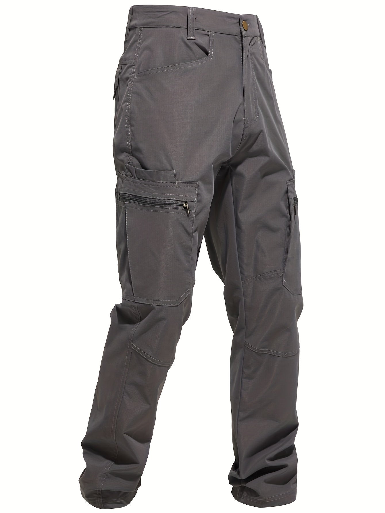 2026 Plus Size Men's Outdoor Quick-drying Multi-pocket Tactical Overalls Match Day Fan Gear for Football and All Fans