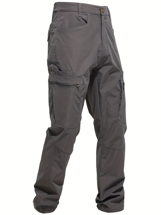 2026 Plus Size Men's Outdoor Quick-drying Multi-pocket Tactical Overalls Match Day Fan Gear for Football and All Fans