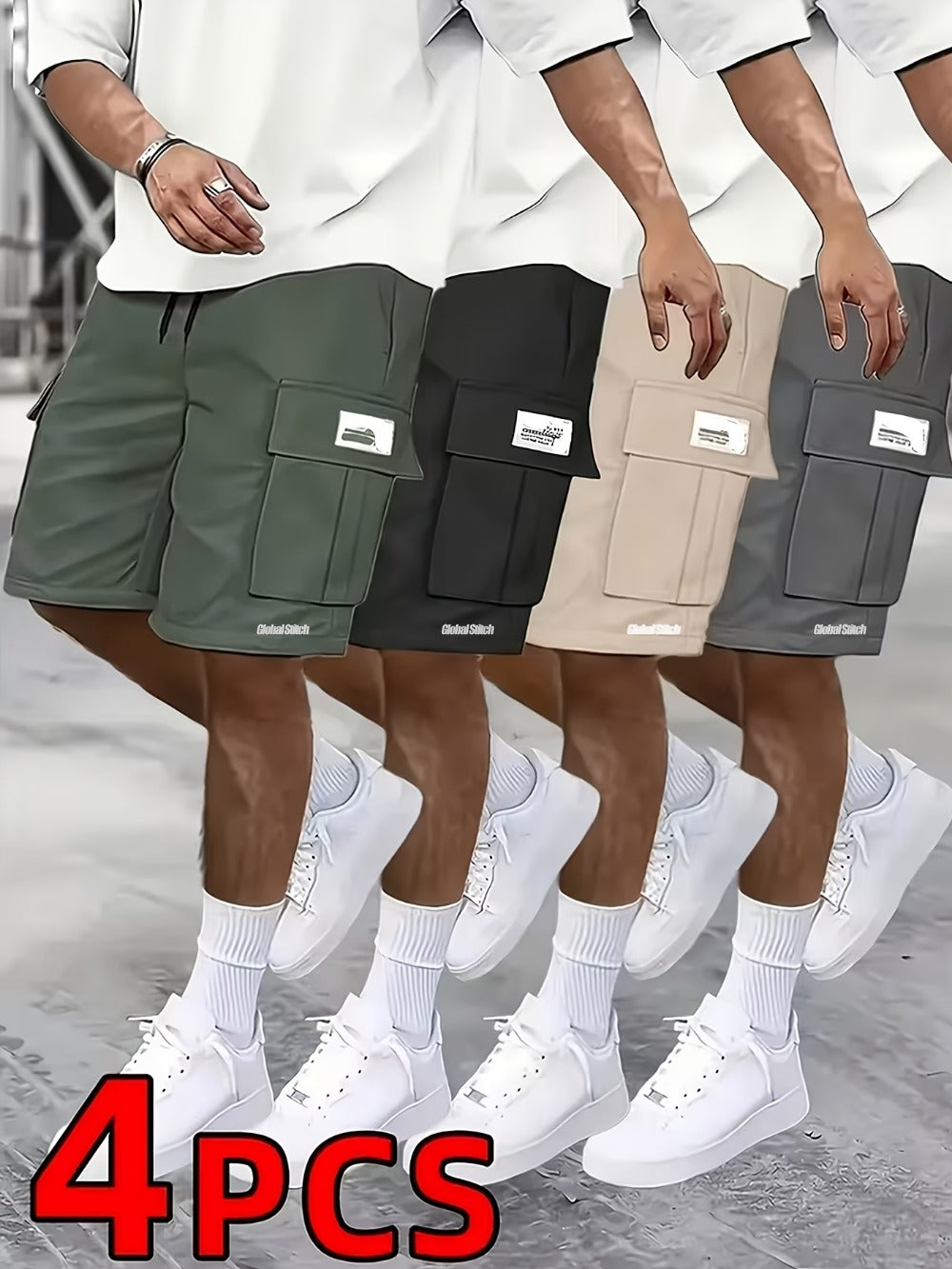 Men's Cargo Shorts - Quick Dry With Pockets Modern Style