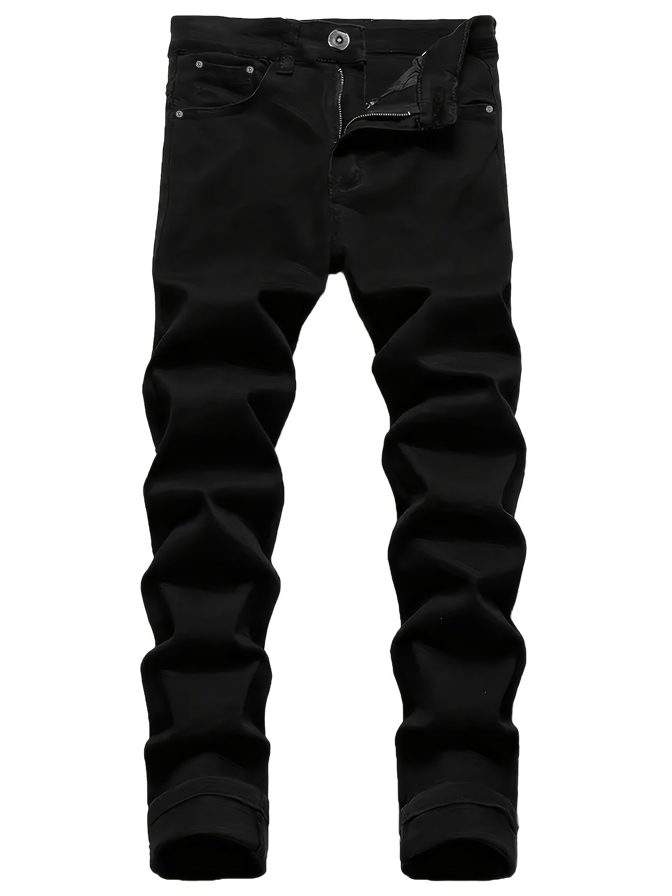 3-Pack Men's Slim Fit Jeans | Business Casual Trousers | Year-Round Versatile Pants | Gift