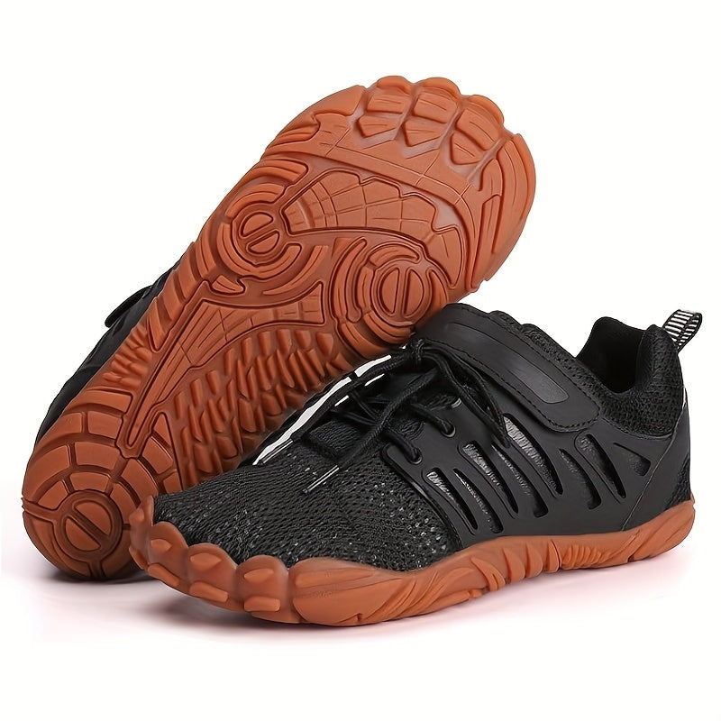 Barefoot Shoes Men Wide Toe Box Zero Drop Water Shoes Men for Gym Workout Minimalist Weightlifting Cross-Trainer Running
