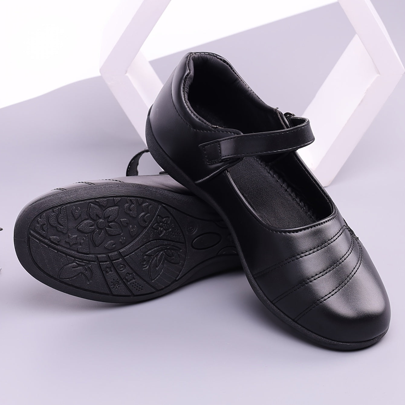 [Flat Shoes With Skirt] 2026 New Women's Flat Single Shoes With Skirt Mary Jane Beanies Casual Fashion Shallow Mouth