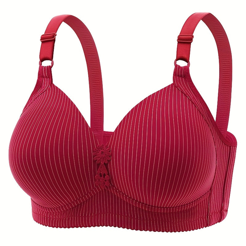 5pcs Seamless Push-Up Bras for Women Comfortable Breathable Bras