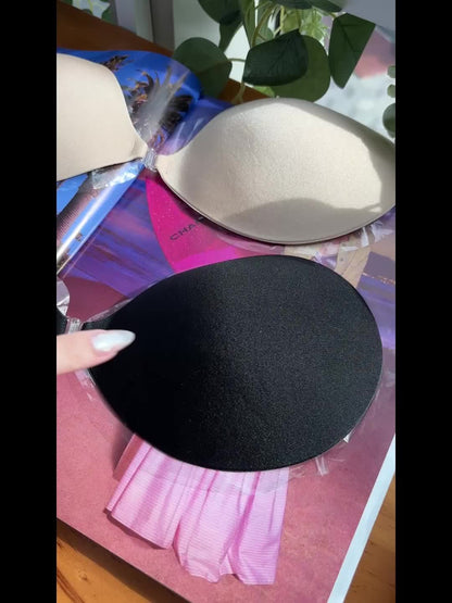 Sticky Bra Adhesive Bra, Strapless, Backless Reusable, Sticky Push-Up Bra & Nipple Pasties, Women'S Lingerie & Underwear, 2pcs