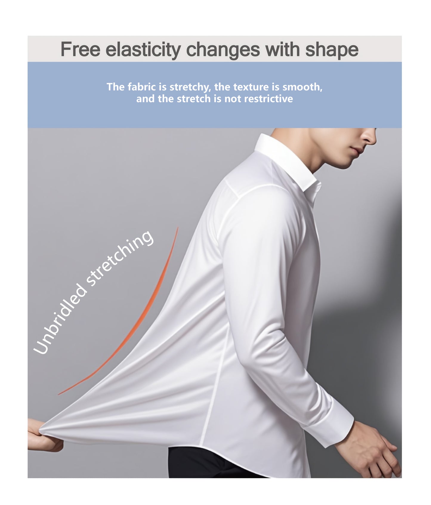 Men's Slim Fit Muscle Shirt - Stretch Polyester Blend Long Sleeve for Body Contouring | Glossy Solid Color Workout & Casual Shirt | Spring/Fall Gym-to-Street Wear (Hand Wash)