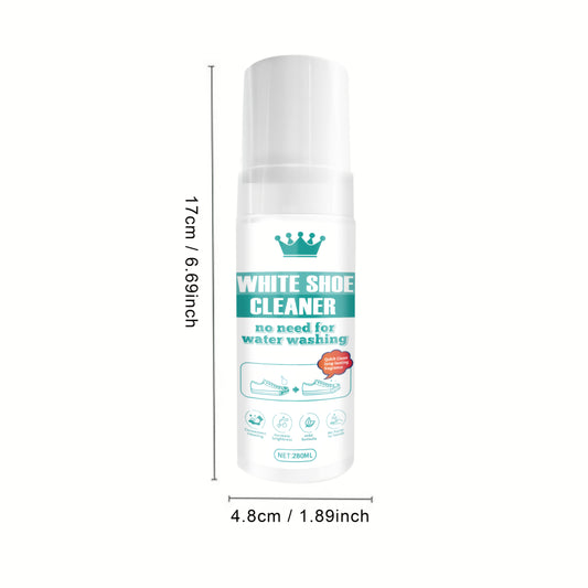 Yixingjia White Shoe Cleaning Agent Shoe Cleaning Artifact Brush Shoe Cleaning Agent Decontamination Whitening And Yellowing Foam Shoe Cleaning Multi-functional Cleaning Agent