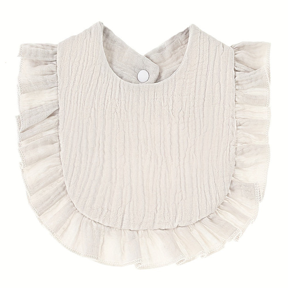 Baby Bib - 7-pack Adjustable Muslin Soft