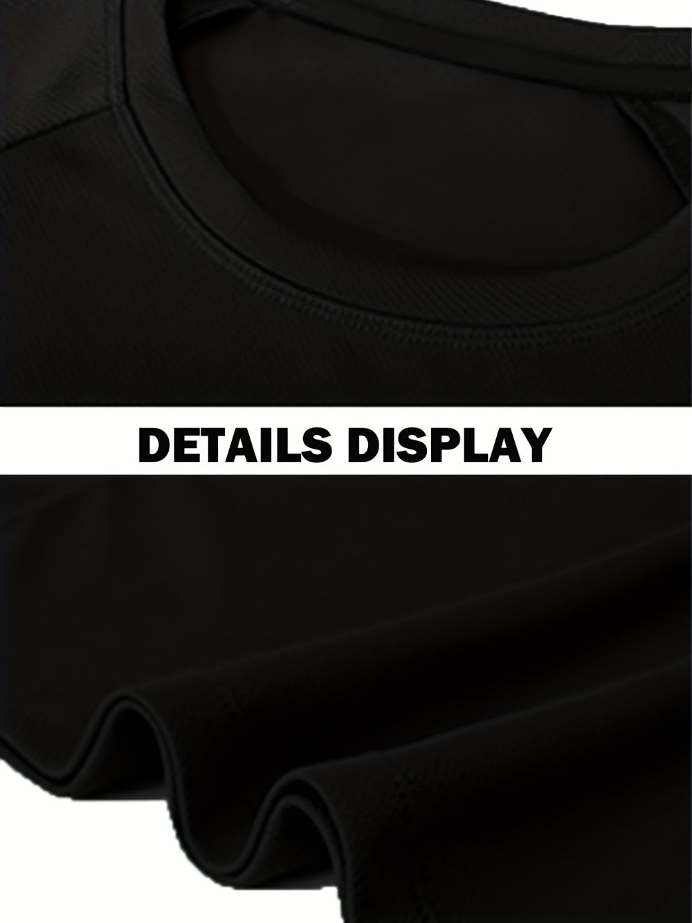 Men's Performance T-Shirt - Round Neck Short Sleeve Travel Style 055269
