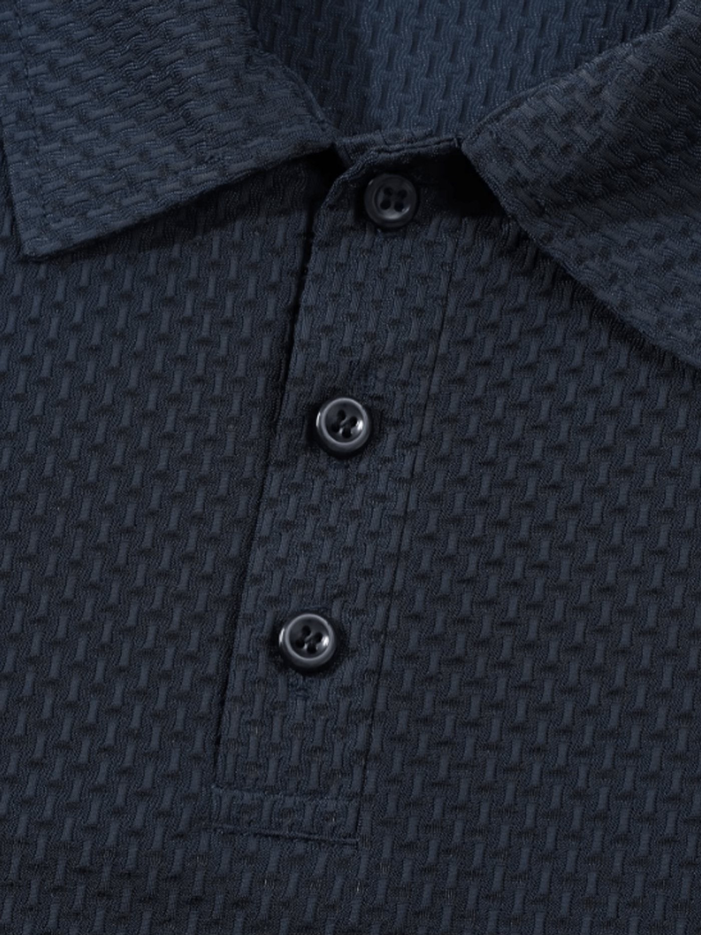Men's Black Short-Sleeve Shirt - product view 17