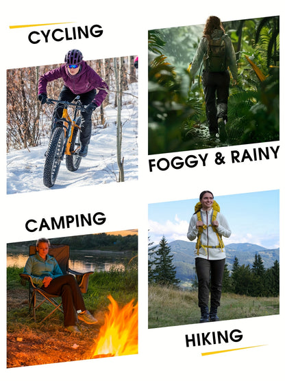 Women'S Cargo Joggers Hiking Pants Lightweight Quick Dry Camping 50+ Zippered Pockets
