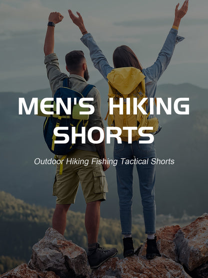 Men's Green+Blue+Khaki Cargo Shorts - product view 13