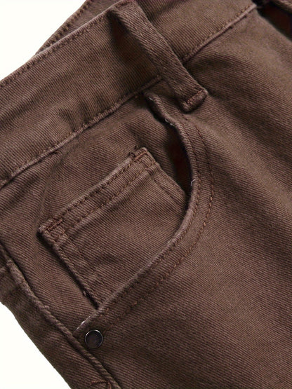Men's Casual Slim Fit Stretch Jeans