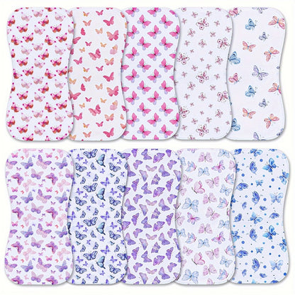 Burp Cloth - 10-pcs 10pcs Cloths Washcloths