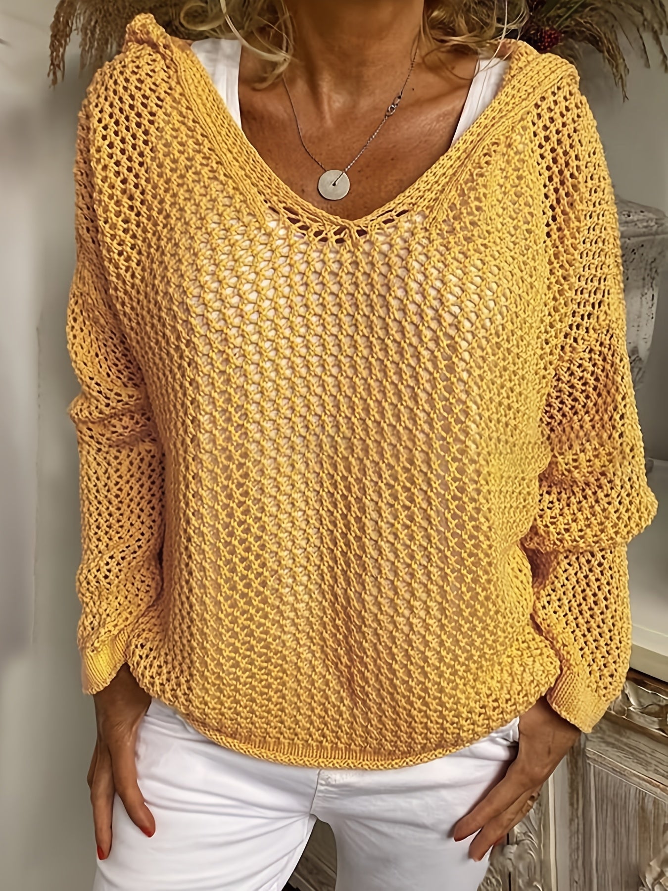 Spring/Summer New Arrival Fashionable Lightweight Lace-Up Pullover Women's Lace-Up Top Outerwear Hoodie Hooded Lightweight Oversized Sweater Perfect for Casual Wear, Shopping, Strolling, Vacations