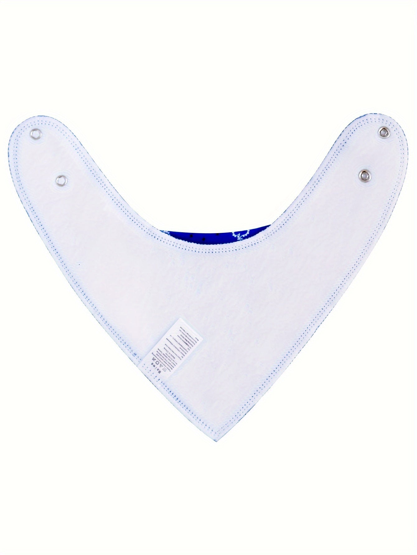 10pcs of Absorbent, Breathable, And Soft Adjustable Snap Bandana Bibs for Boys And Girls with Paisley Pattern, for Outdoor