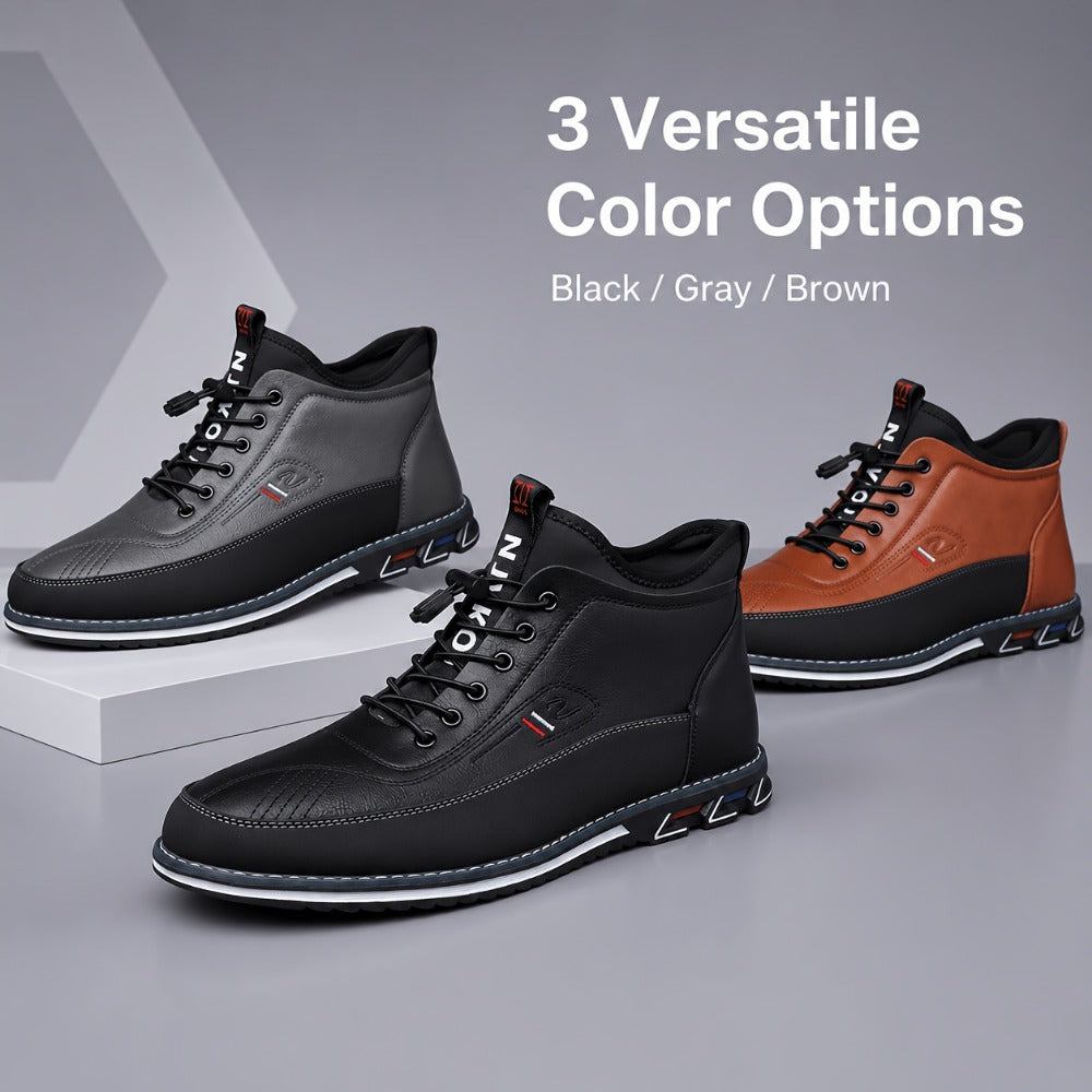 Men's Sneakers - Non-Slip Sole & Lightweight Design