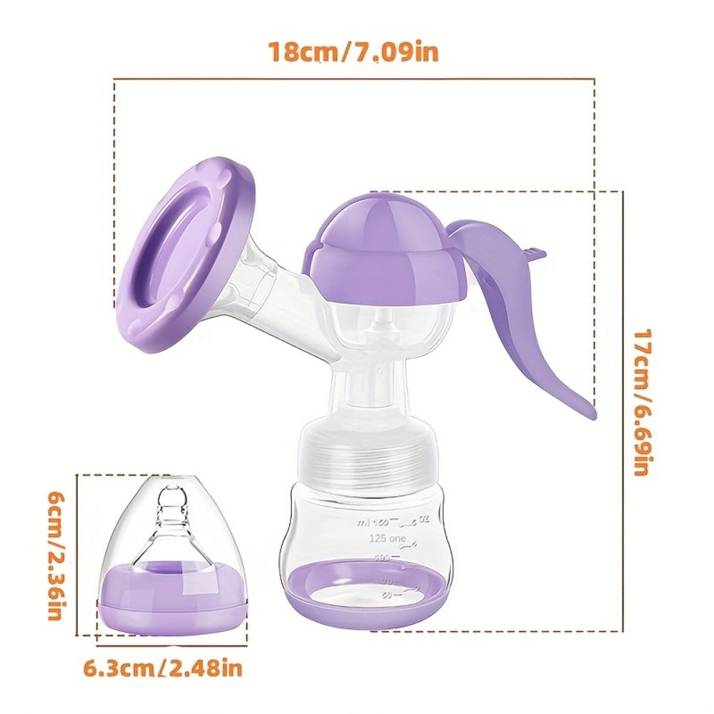 Breast Pump - Portable Manual Milk Collector