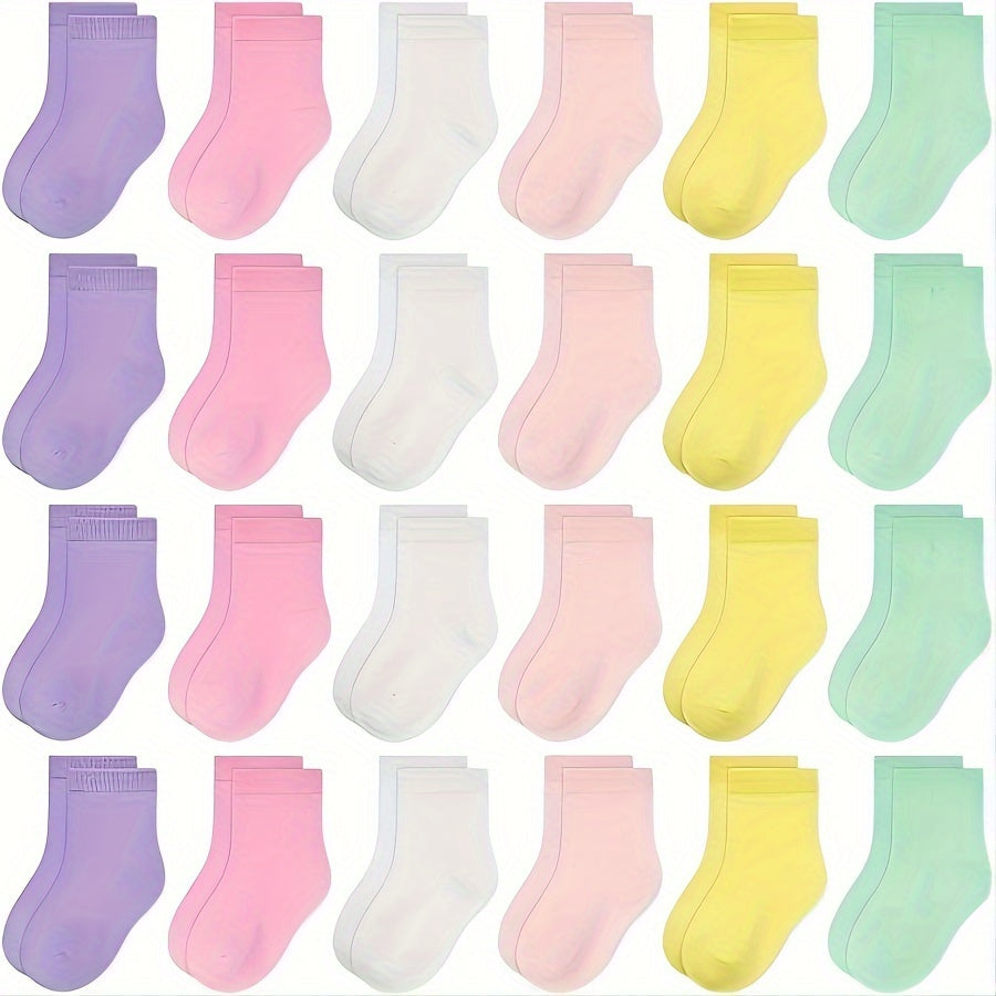 Kids' Vintage Baby & Kids Socks - 24-Pair Pack