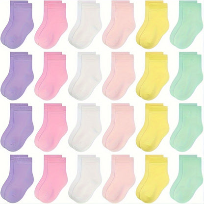 Kids' Vintage Baby & Kids Socks - 24-Pair Pack