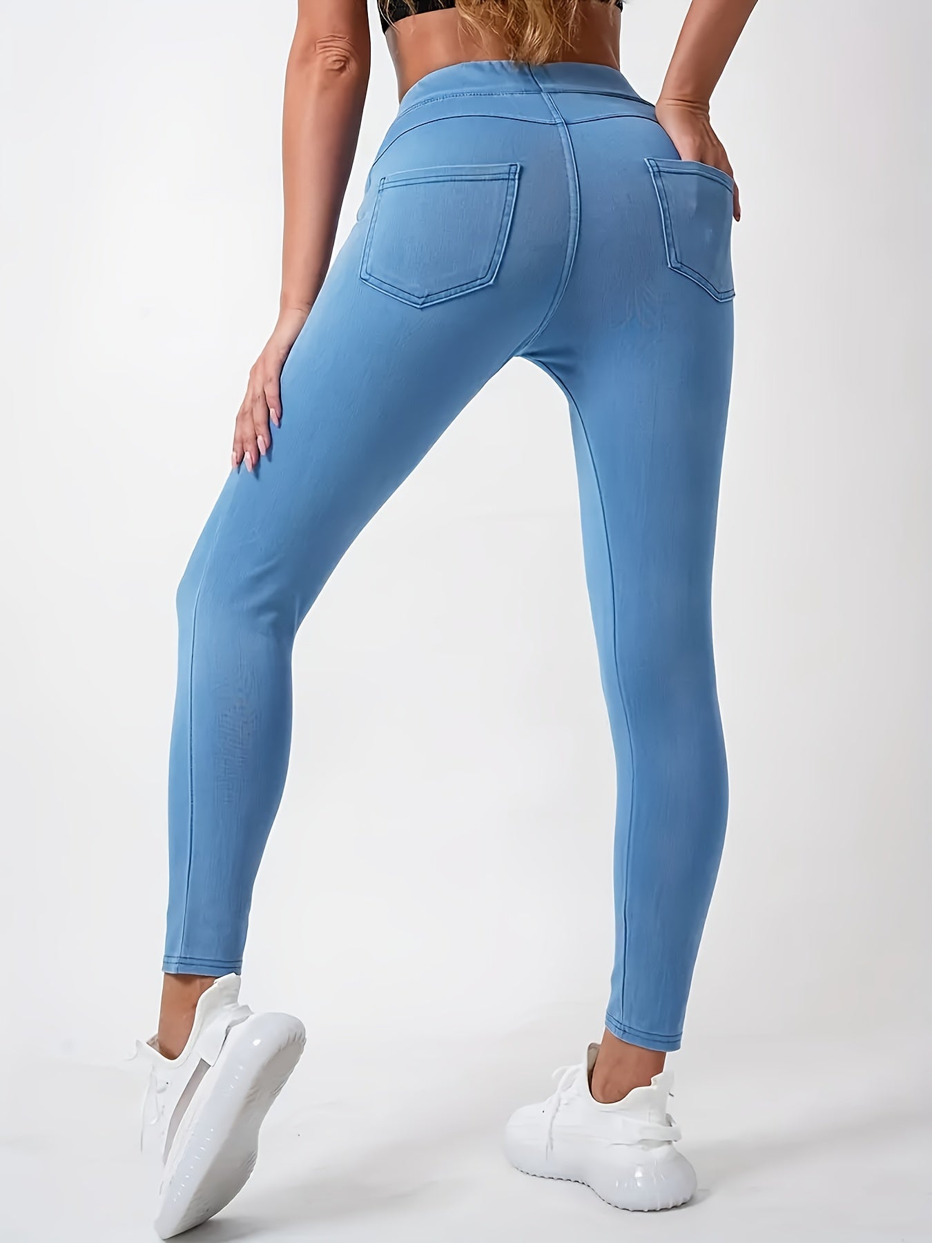 Women'S Elegant High Waist Slim Pants Versatile And Fashionable, Suitable for Daily Commuting, Leisure Outings, Shopping, And Wear, Four Seasons Wear Slim Pants