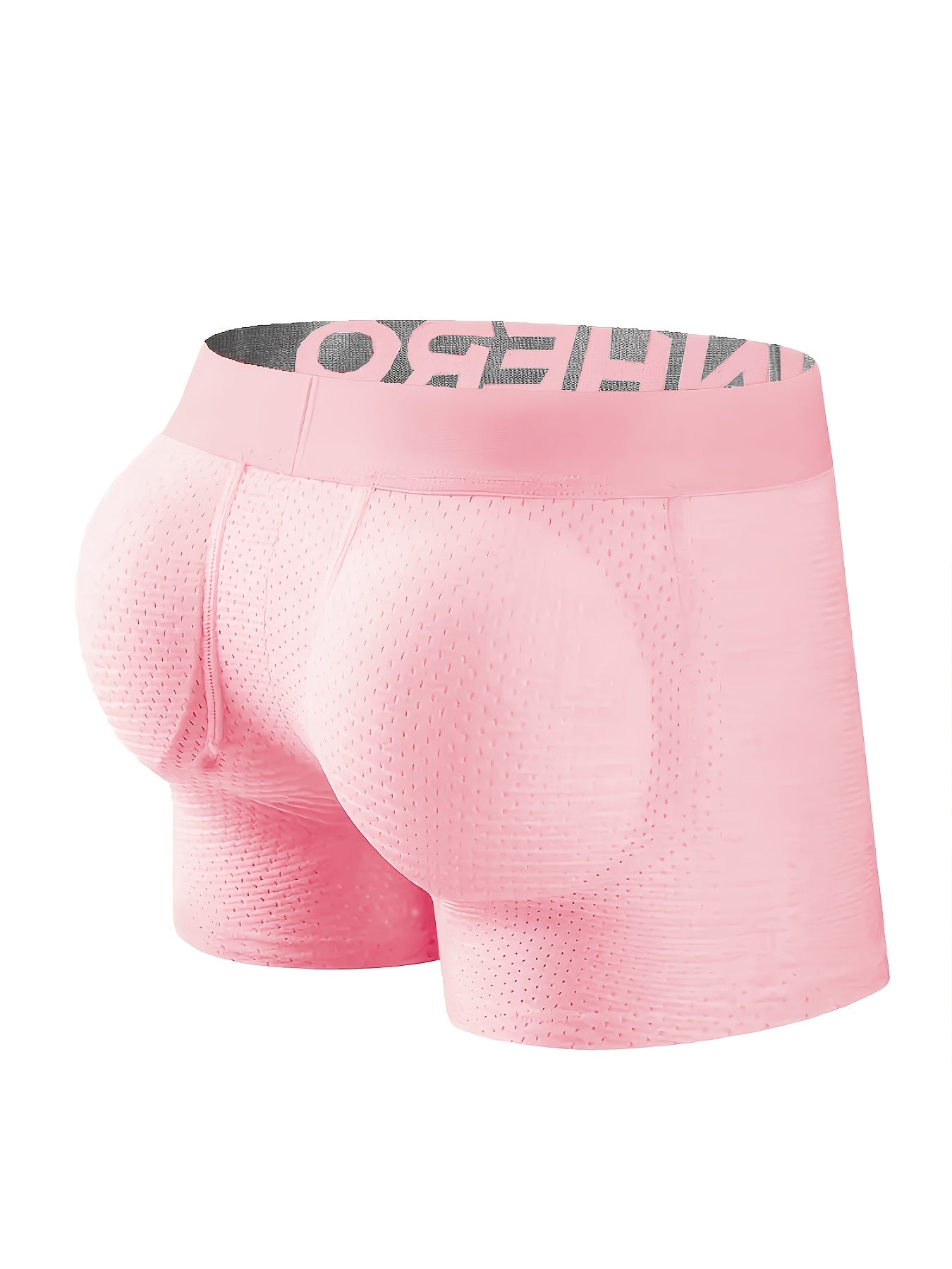 New Men'S Boxers Featuring Butt Pads, Made from Breathable Mesh, Designed for Comfort And Elasticity, Perfect for Lounging at for home