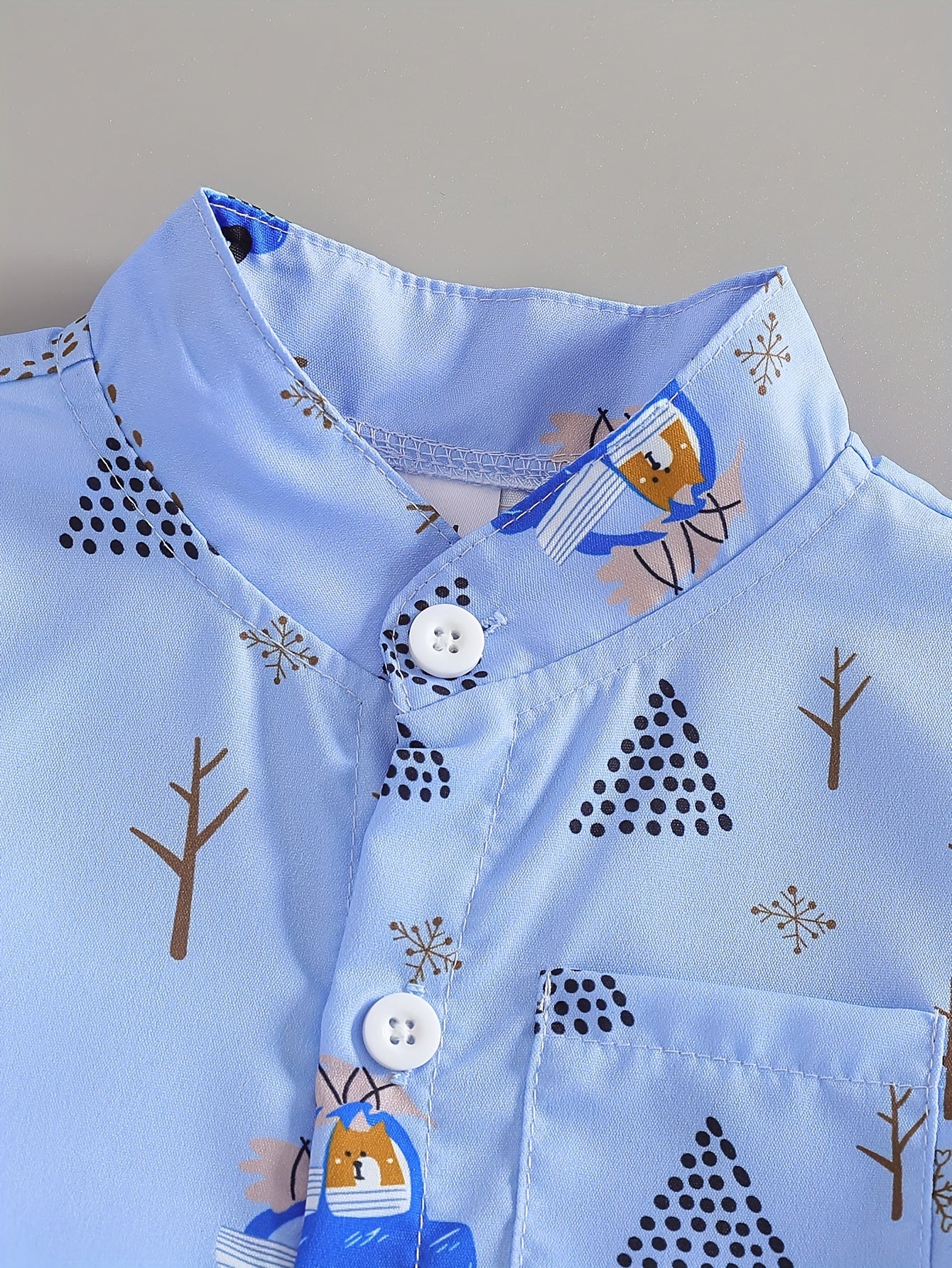 Summer Attire for Young Boys: A Two-Piece Beach Featuring a Button-Up Shirt with Cartoon Car Design And Plain Shorts, for Outdoor