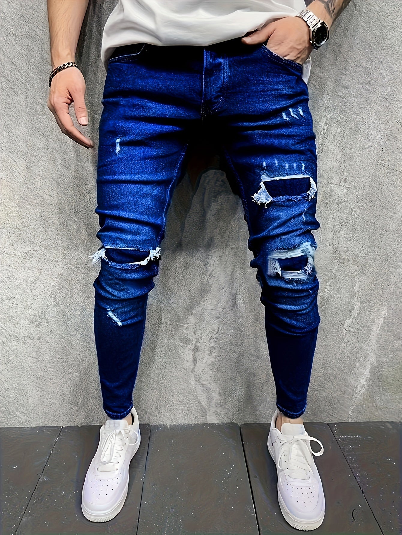 Men's Four-season Casual, Outdoor, Dating, Work, Business, Mature And Comfortable Jeans