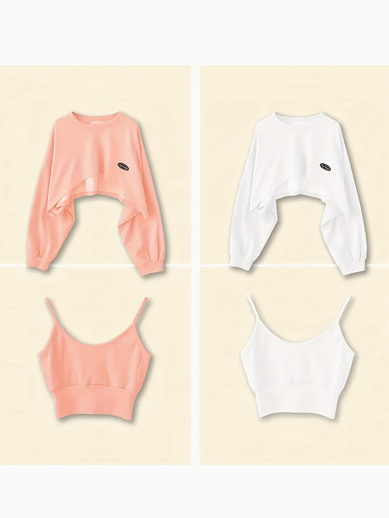 Niche Chic Top Short Spring And Autumn Design Sense Batwing Sleeve Suit