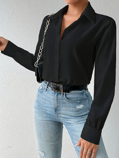 2pcs Women's Long-Sleeve Shirt Bodysuit